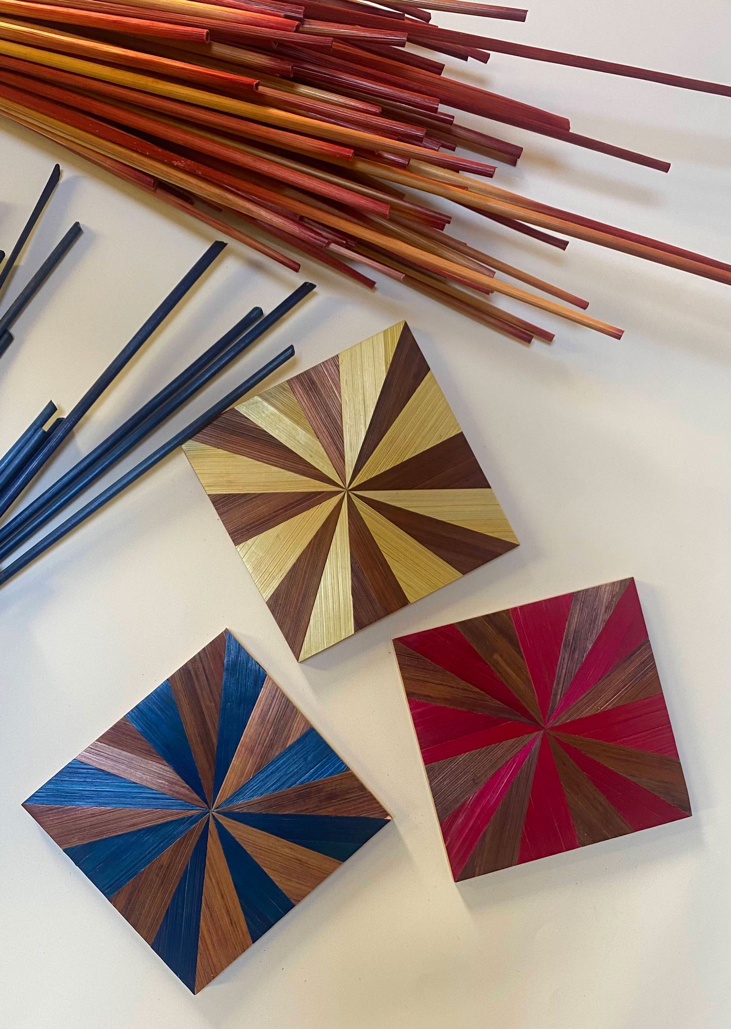 Atelier LASTO - Stéphanie TROLEZ - Stage marqueterie de paille