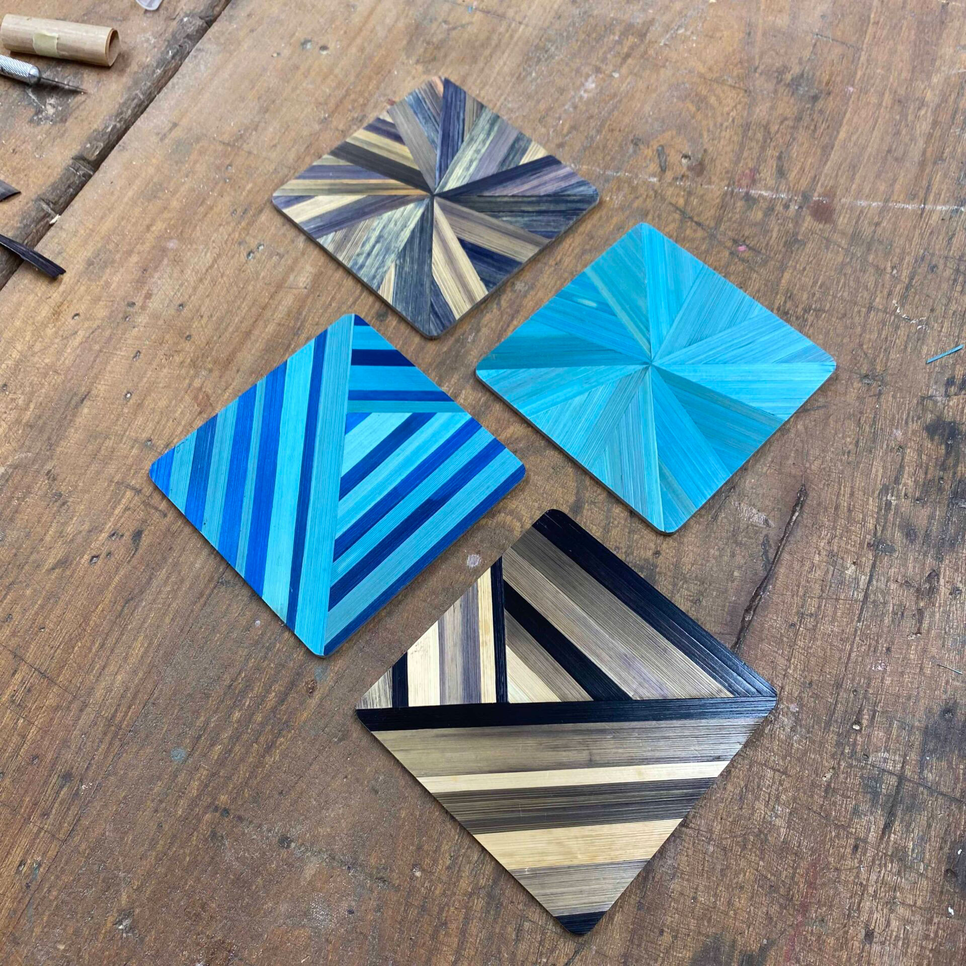 Atelier LASTO - Stéphanie TROLEZ - Stage marqueterie de paille