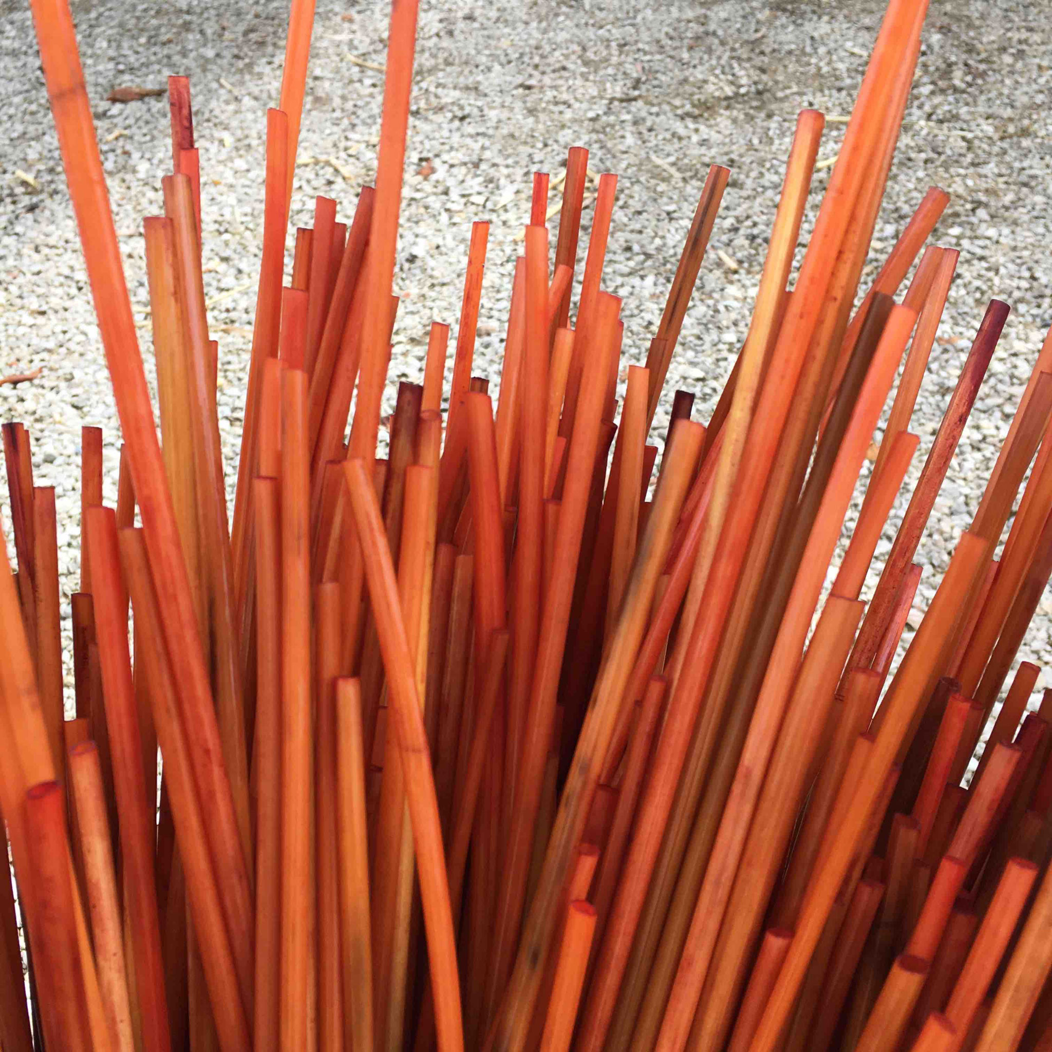 Atelier LASTO Stéphanie TROLEZ - Paille teinture naturelle - Garance