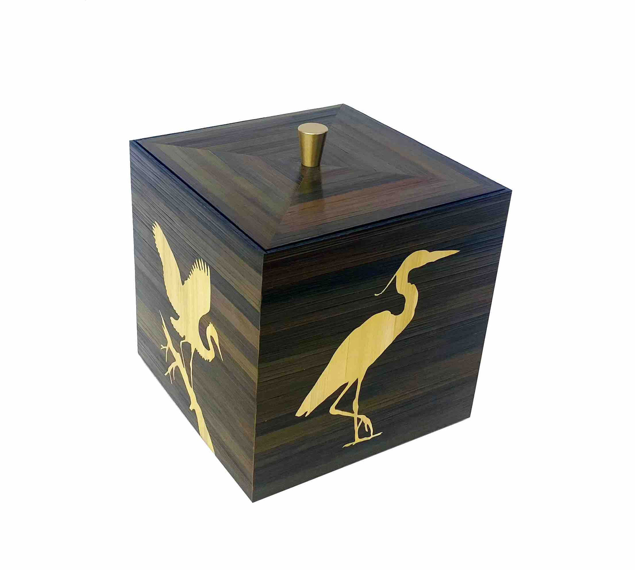 Atelier LASTO - Stéphanie TROLEZ - Boite décorative Collection L'envol - Hérons