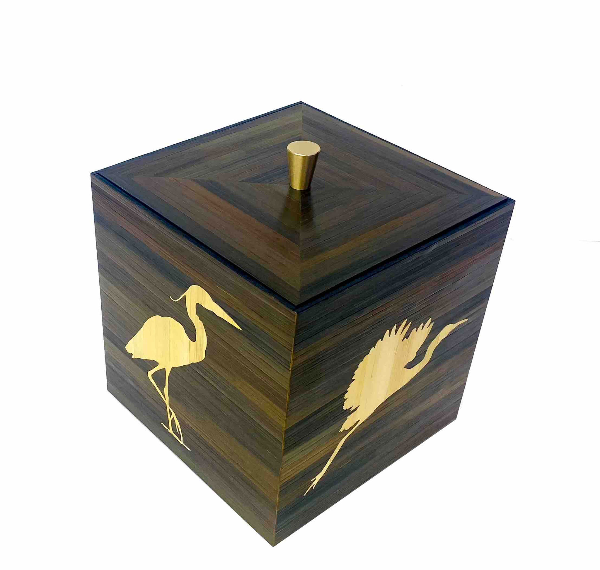 Atelier LASTO - Stéphanie TROLEZ - Boite décorative Collection L'envol - Hérons