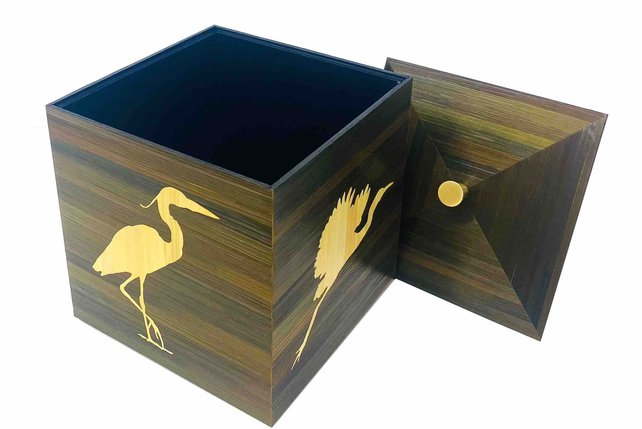 Atelier LASTO - Stéphanie TROLEZ - Boite décorative Collection L'envol - Hérons