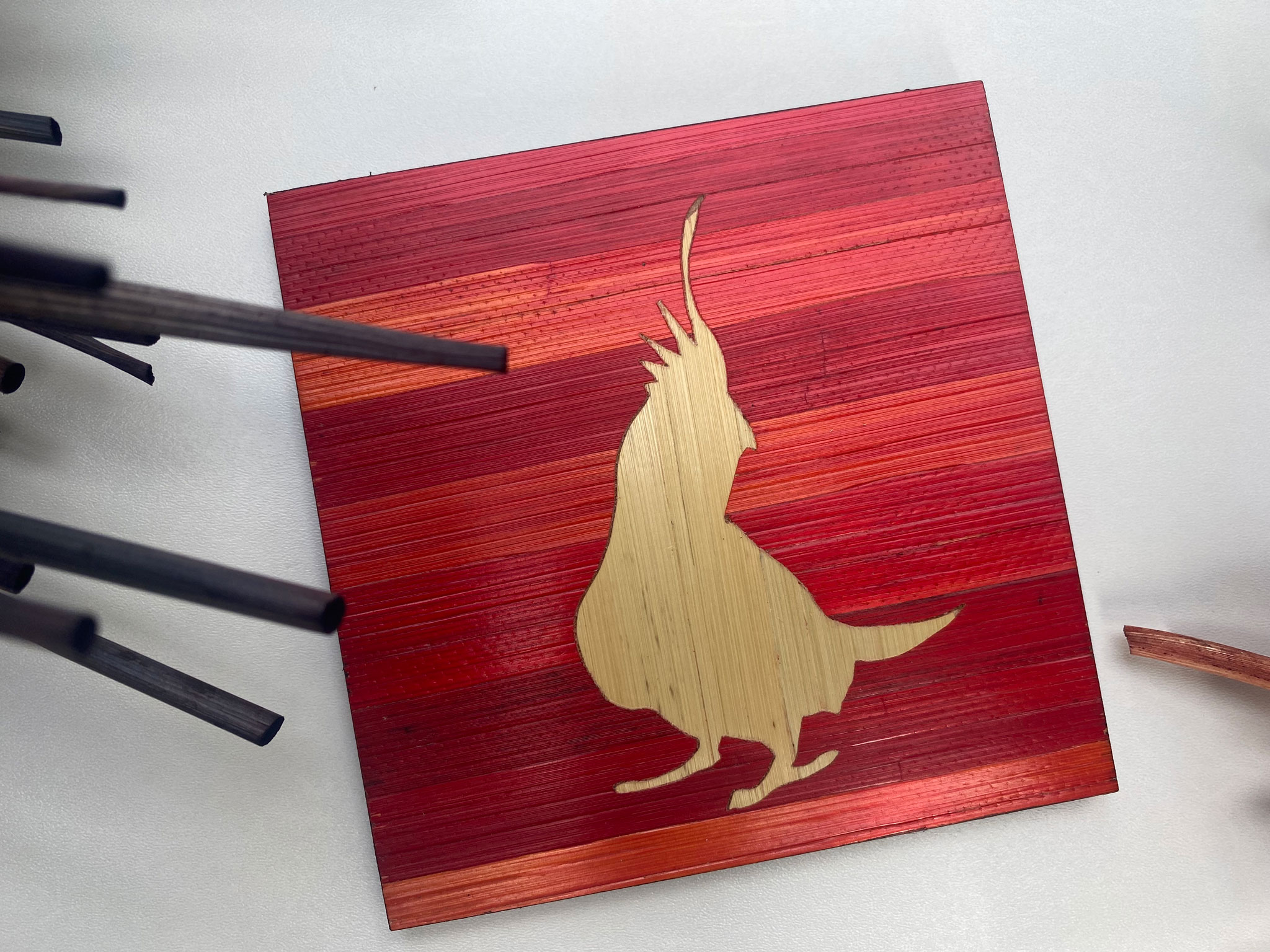 Atelier LASTO - Stéphanie TROLEZ - Dessous de verre - Collection L'envol