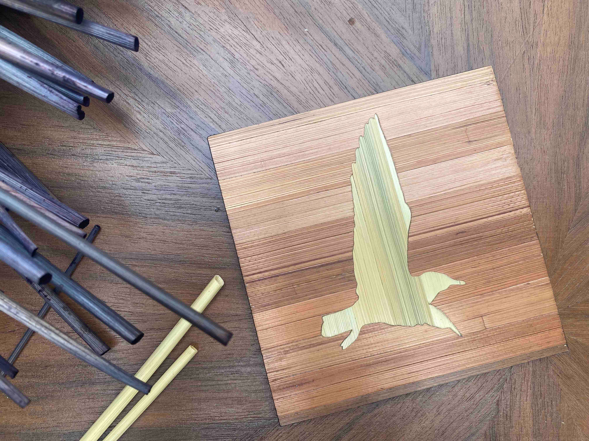 Atelier LASTO - Stéphanie TROLEZ - Dessous de verre - Collection L'envol