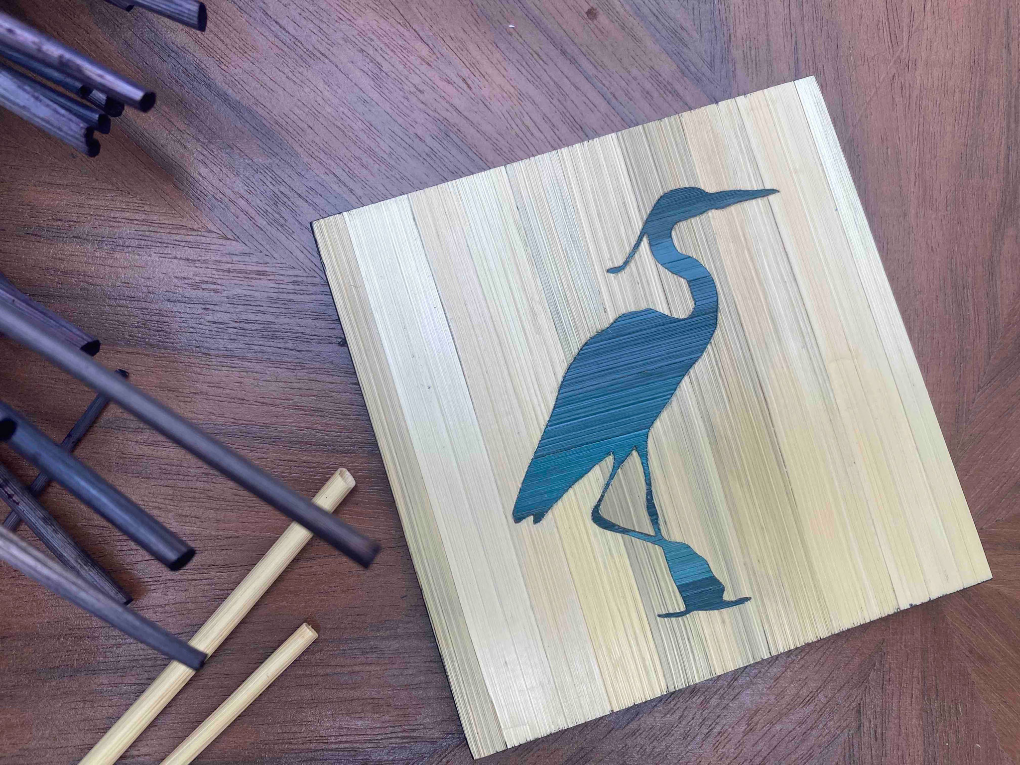 Atelier LASTO - Stéphanie TROLEZ - Dessous de verre - Collection L'envol