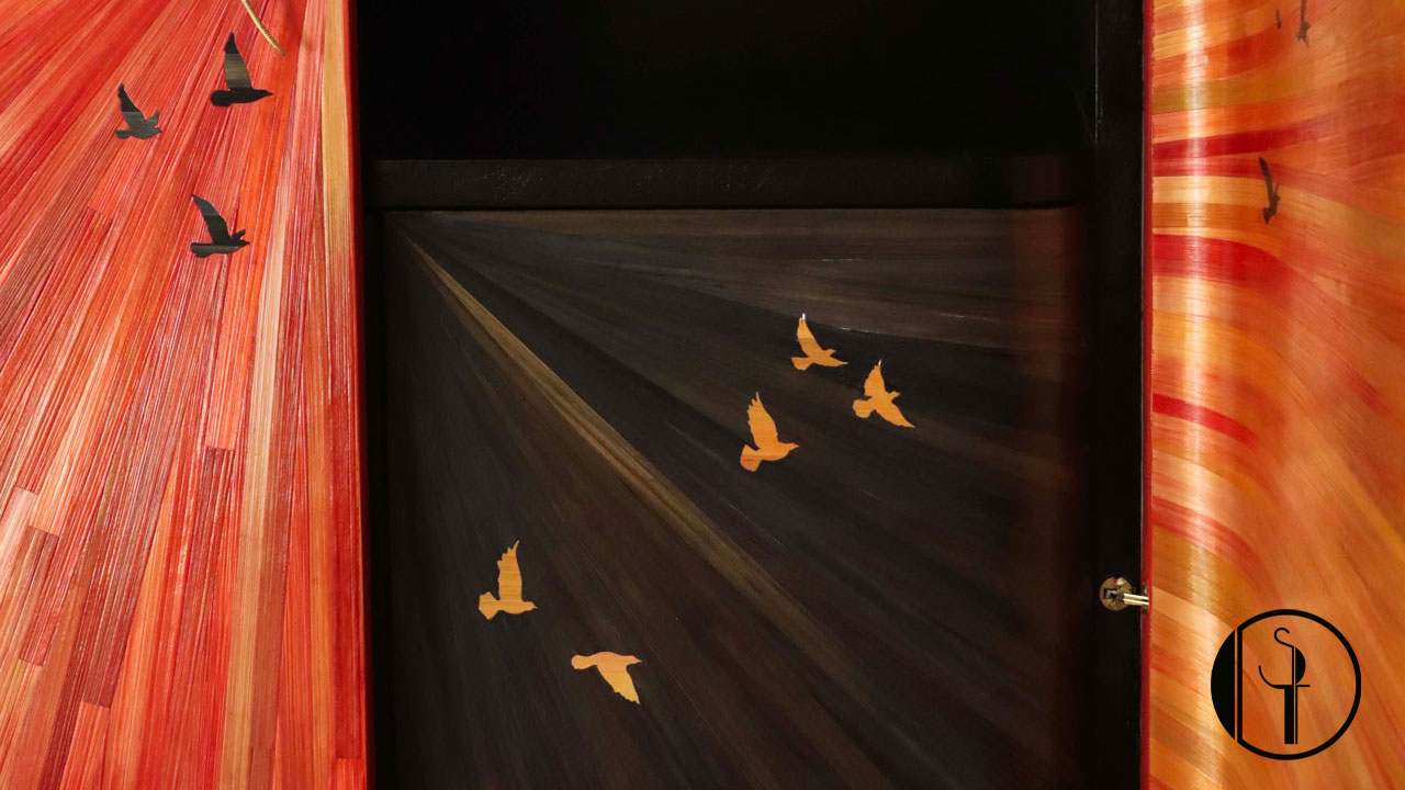 Atelier LASTO - Stéphanie TROLEZ - Ébénisterie - Marqueterie de paille