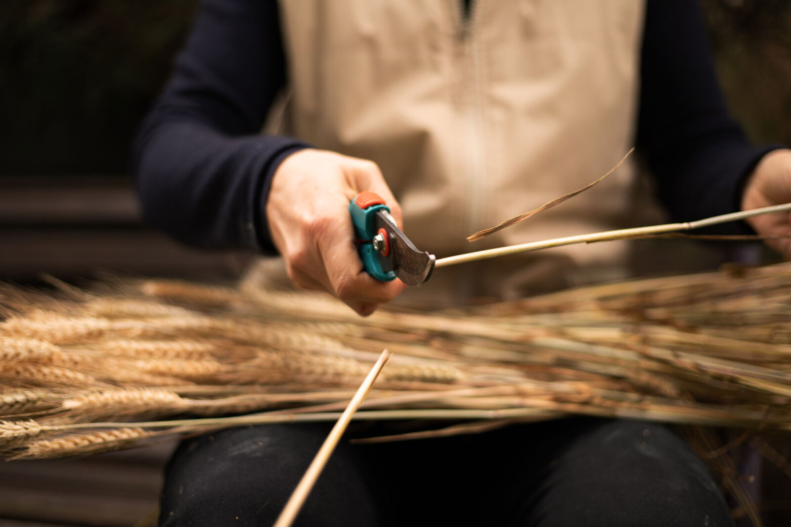 Atelier LASTO - Stéphanie TROLEZ - Façonnage et teinture de la paille de seigle