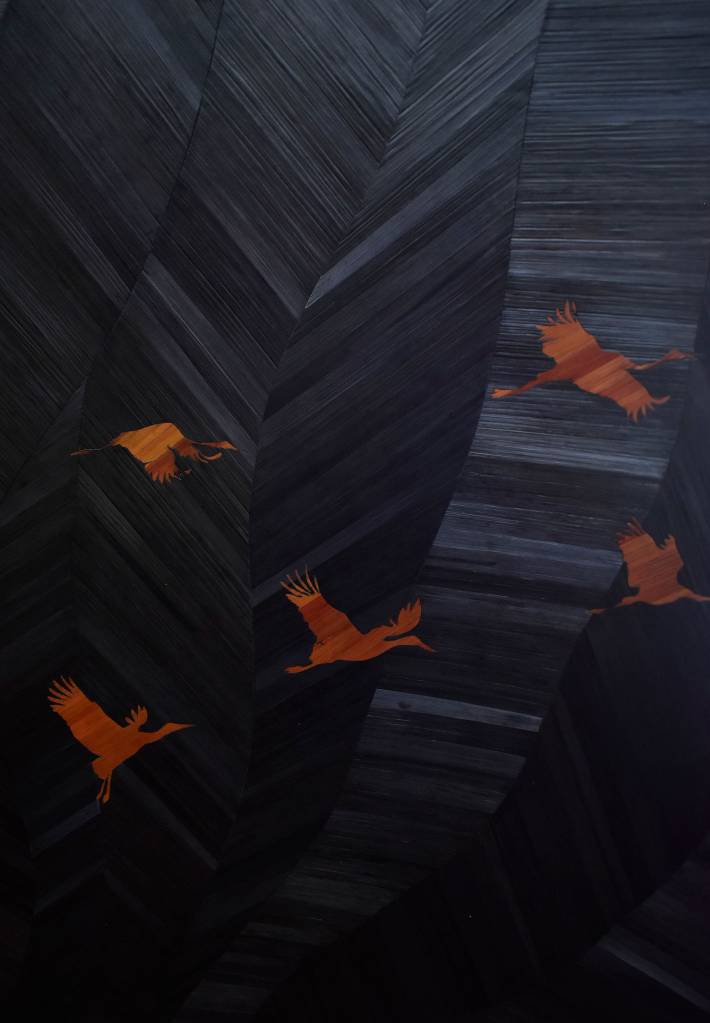 Atelier LASTO - Stéphanie TROLEZ - Paravent Échappée sauvage