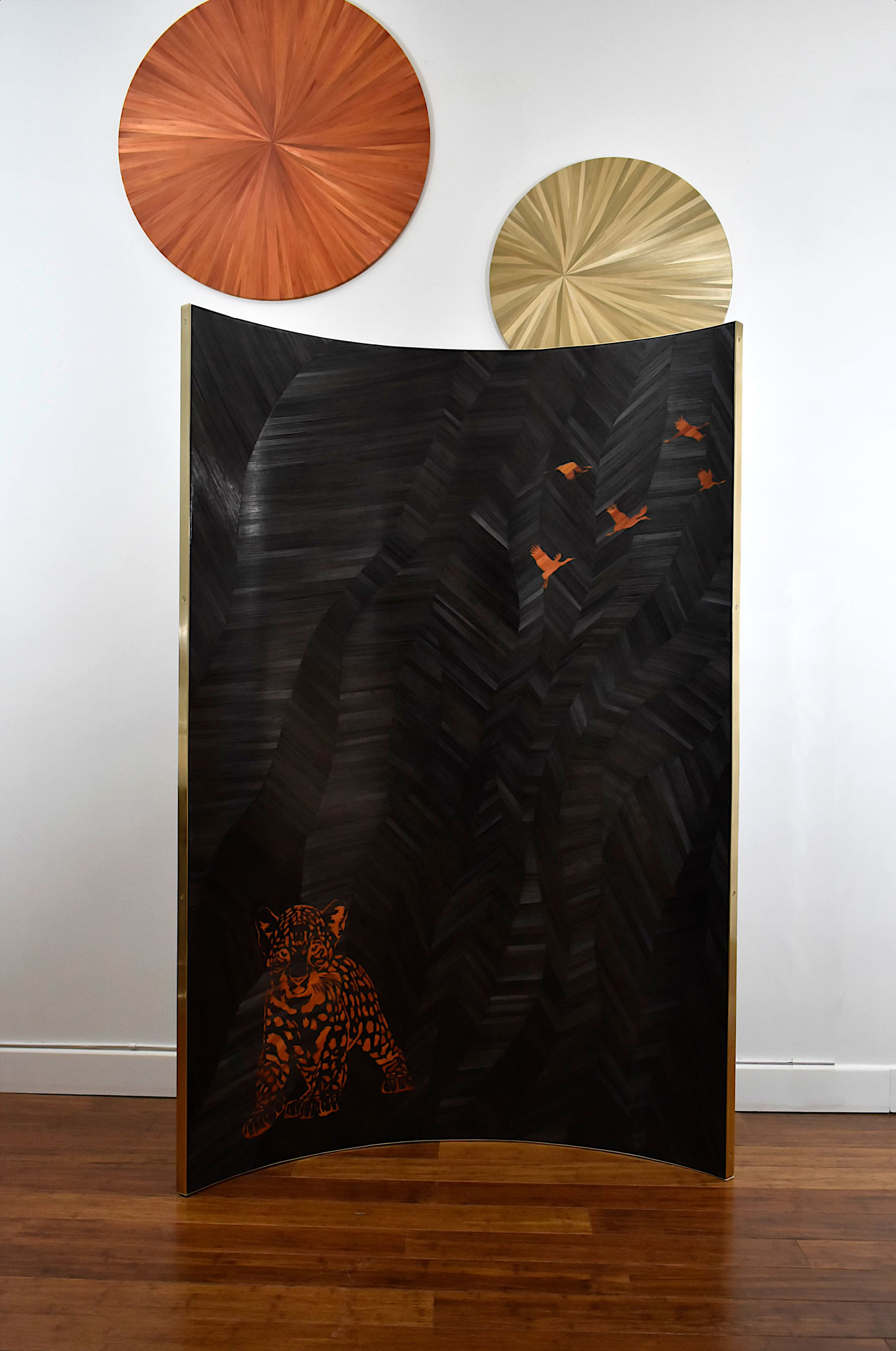 Atelier LASTO - Stéphanie TROLEZ - Paravent Échappée sauvage