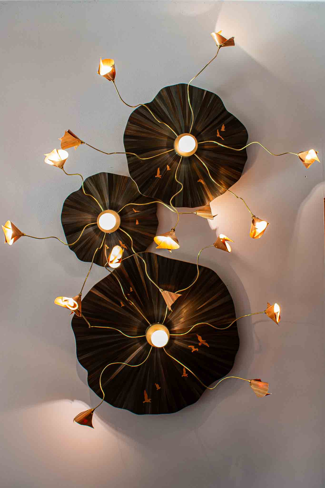 Atelier LASTO - Stéphanie TROLEZ - Applique Nymphéa